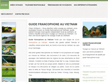 Tablet Screenshot of guidefrancophonehanoi.com